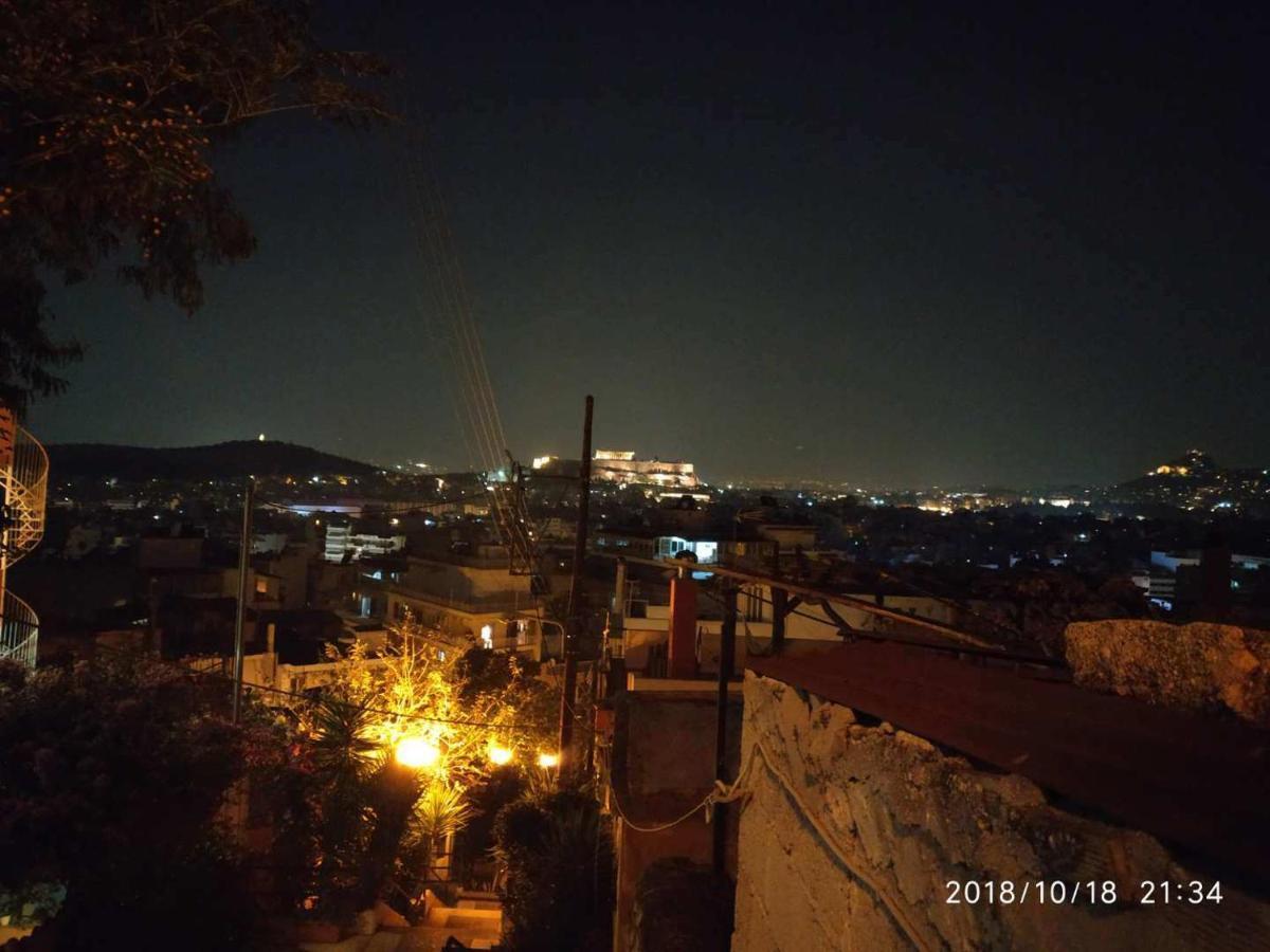 Quiet Studio With Athens View Ngoại thất bức ảnh